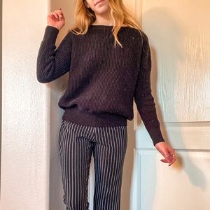 Criss cross back sweater